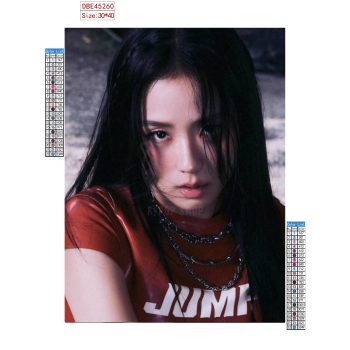   Jisoo (BLACKPINK) gyémántszemes kirakó szett (diamond painting)