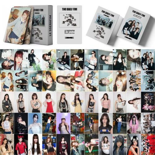 KPOP LE SSERAFIM - 2026 Season's Greetings lomo card (55 db)