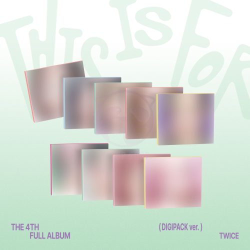 TWICE - THIS IS FOR [4th Full Album] (Digipack Ver.) ELŐRENDELÉS