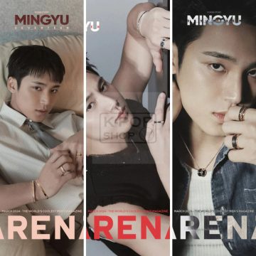 ARENA HOMME koreai magazin - Mingyu (Seventeen) 