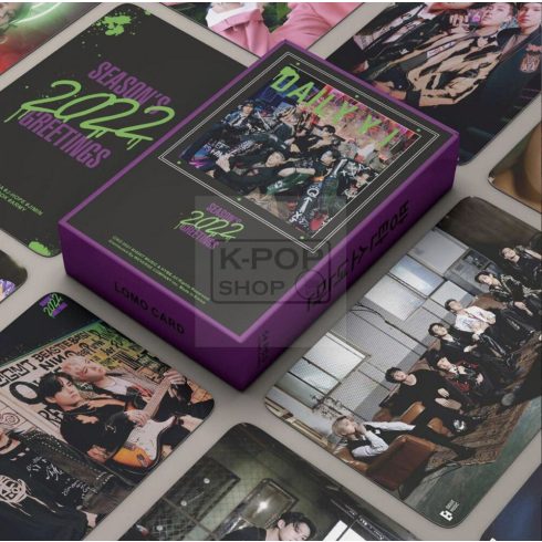 KPOP BTS - 2022 Season's Greetings lomo card (54 db)