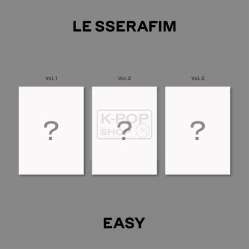 LE SSERAFIM - EASY Featherly Lotus Version (3rd Mini Album)