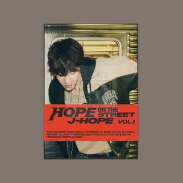   J-Hope (BTS) - HOPE ON THE STREET VOL.1 Weverse Albums Version ELŐRENDELÉS