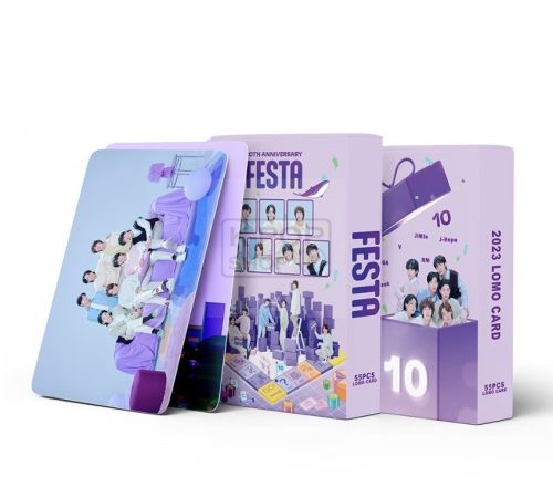 KPOP BTS - Festa 2023 lomo card (55 db)