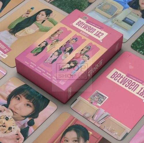 KPOP TWICE - Between 1&2 lomo card (55 db) 