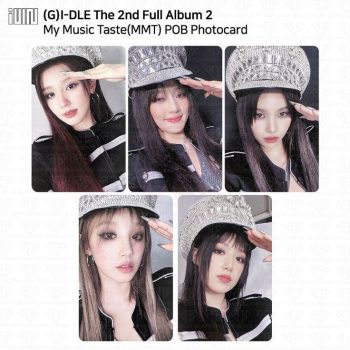   KPOP (G)-IDLE - 2 My Music Taste MMT POB Official fotókártya
