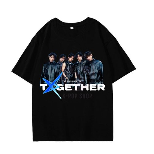 KPOP TXT - The Star Chapter: Together fekete póló 
