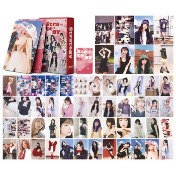 KPOP TWICE - Strategy lomo card (55 db) 