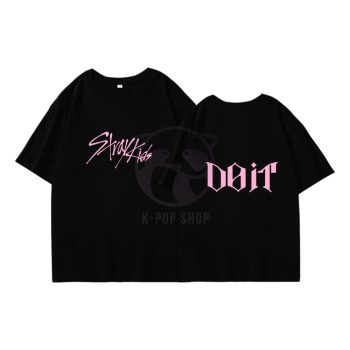 KPOP STRAY KIDS - Do It fekete póló 