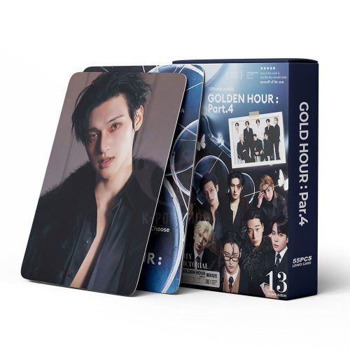 KPOP ATEEZ - Golden Hour : Part. 4 lomo card (55 db) 