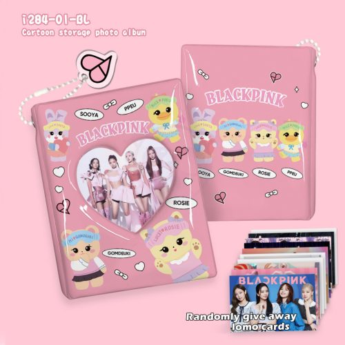 Fotókártya album (32 db fotókártyának) - BLACKPINK