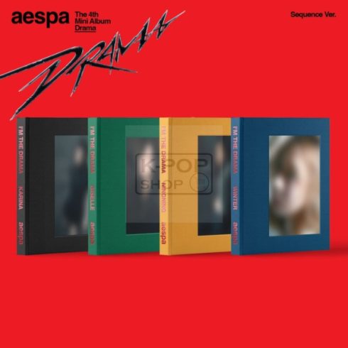 AESPA - DRAMA (4TH MINI ALBUM) Sequence Winter VER.