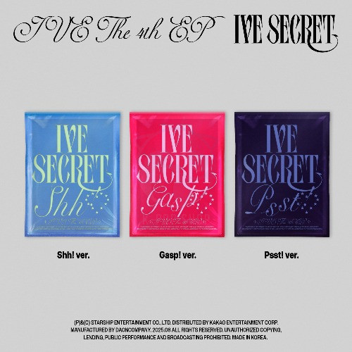 IVE - IVE SECRET [4th EP Album] (Limited) 