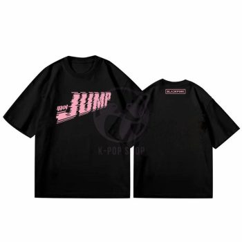 KPOP BLACKPINK - Jump fekete póló KÉTOLDALAS