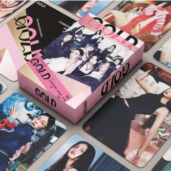 KPOP ITZY - Gold lomo card (55 db) 
