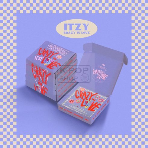 Itzy - Crazy In Love Special Edition (CD + könyv)