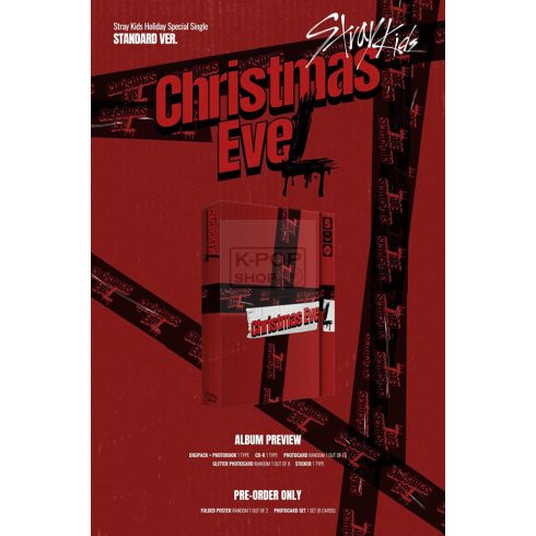 Stray Kids – Holiday Special Single Christmas Evel (Standard Version) (CD+Könyv)