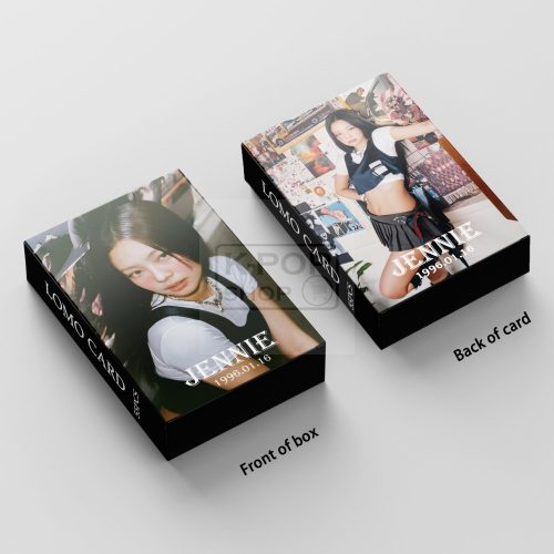 KPOP Jennie (BLACKPINK) lomo card (55 db)