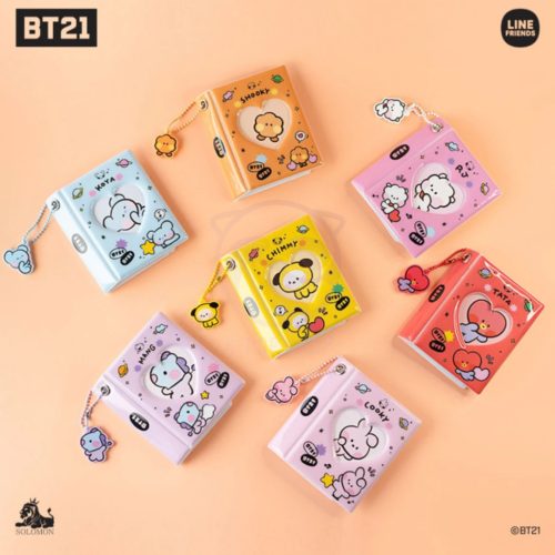 Fotókártya album (32 db fotókártyának) - BT21