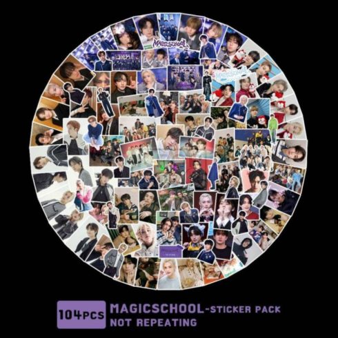 KPOP STRAY KIDS - SKZ's Magic School matricacsomag (104 db)