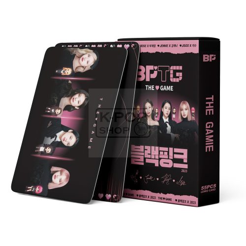 KPOP BLACKPINK - The Game lomo card (55 db)