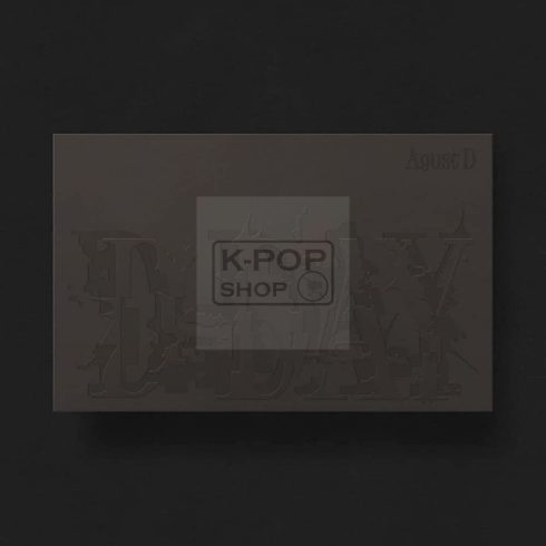Agust D (Suga - BTS) - D-DAY 1st Album Photobook Version