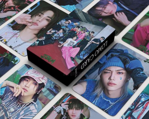 KPOP STRAY KIDS - ATE lomo card (55 db) 