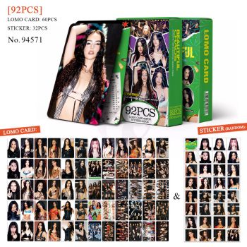   KPOP KATSEYE - Beautiful Chaos lomo card (60 db) + matricacsomag (32 db)