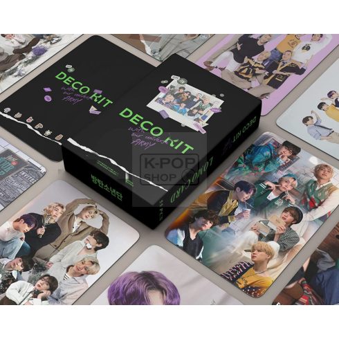 KPOP BTS - Deco Kit lomo card (55 db)