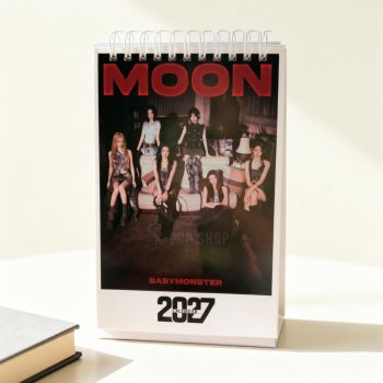 BABYMONSTER – MOON 2027 asztali naptár