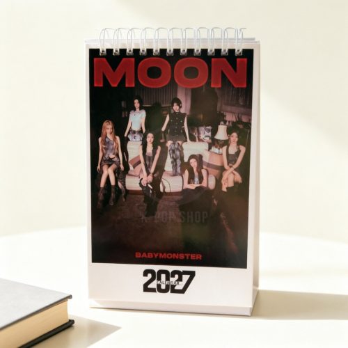 BABYMONSTER – MOON 2027 asztali naptár