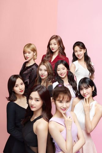 KPOP TWICE poszter A4 és A3 méretben 