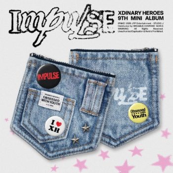   Xdinary Heroes - IMPULSE (9th Mini Album) Denim Pouch Version ELŐRENDELÉS