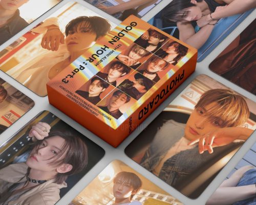KPOP ATEEZ - Golden Hour : Part. 3 lomo card (55 db) 