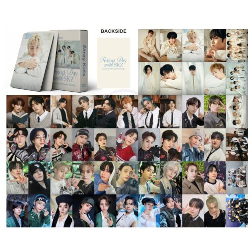 KPOP STRAY KIDS - 2024 Season's Greetings Perfect Day with SKZ lomo card (55 db) 