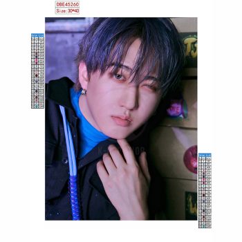   Changbin (Stray Kids) gyémántszemes kirakó szett (diamond painting)