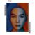 Agust D (Suga - BTS) gyémántszemes kirakó szett (diamond painting)
