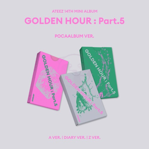 ATEEZ - GOLDEN HOUR : Part.5 (14th Mini Album ) (POCAALBUM) ELŐRENDELÉS