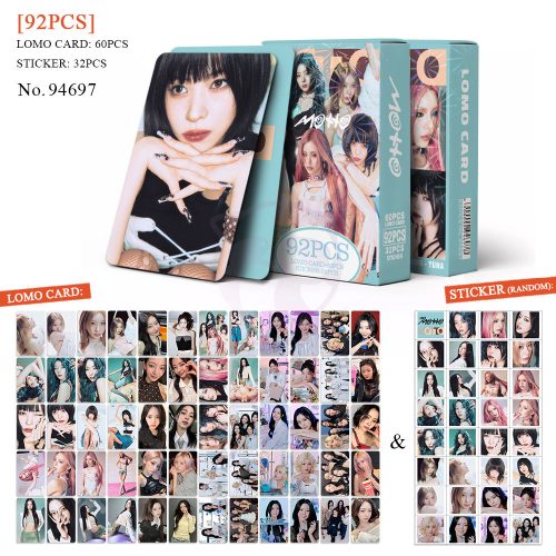 KPOP ITZY - MOTTO lomo card (60 db) + matricacsomag (32 db)