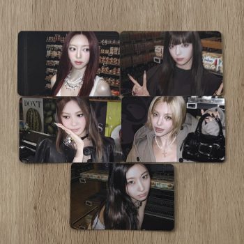   KPOP ITZY - TUNNEL VISION (11th Mini Album) Apple Music POB Official Fotókártya Matt