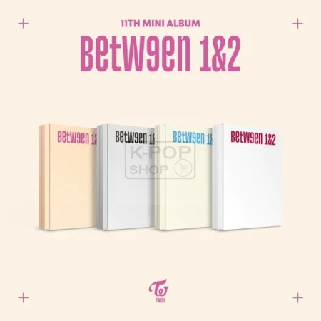 TWICE - Between 1&2 (CD+Könyv)