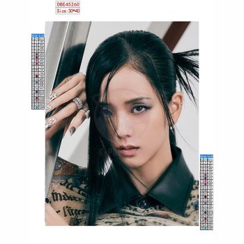   Jisoo (BLACKPINK) gyémántszemes kirakó szett (diamond painting)