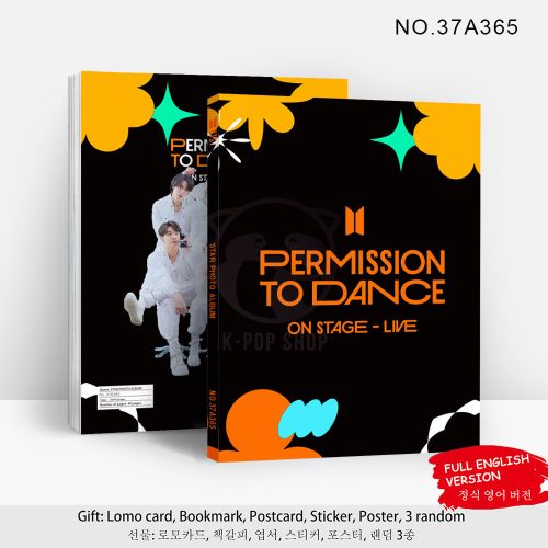 BTS - Permission to Dance fotókönyv