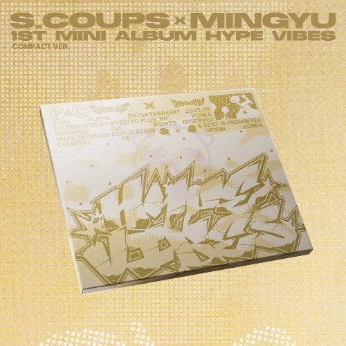 S.COUPS X MINGYU (SEVENTEEN) - HYPE VIBES [1st Mini Album] (COMPACT Ver.) 