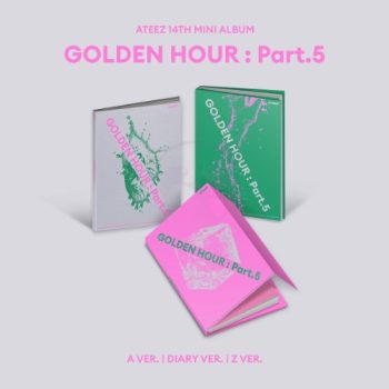   ATEEZ - GOLDEN HOUR : Part.5 (14th Mini Album ) (A Ver. / DIARY Ver. / Z Ver.) ELŐRENDELÉS