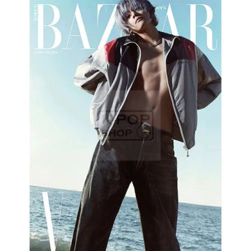 BAZAAR koreai magazin 2024 február - V (BTS) 