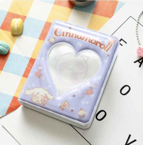 Fotókártya album - Cinnamoroll (36 db fotókártyának)