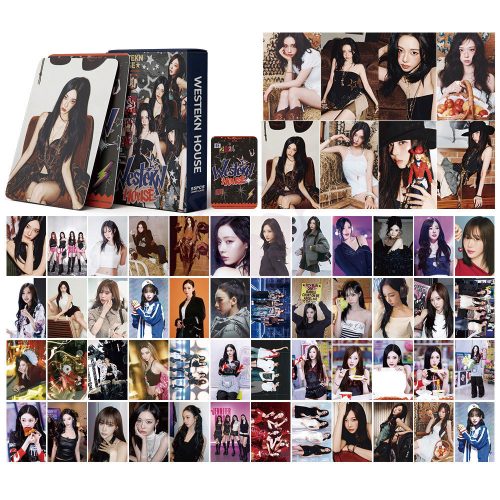 KPOP AESPA - 2026 Season's Greetings lomo card (55 db)