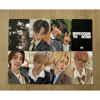   KPOP BOYNEXTDOOR - The Action (5th mini album) Apple Music POB Official Fotókártya
