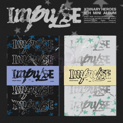 Xdinary Heroes - IMPULSE (9th Mini Album) (BACKSTAGE Ver. / Band of Outsiders Ver.) ELŐRENDELÉS